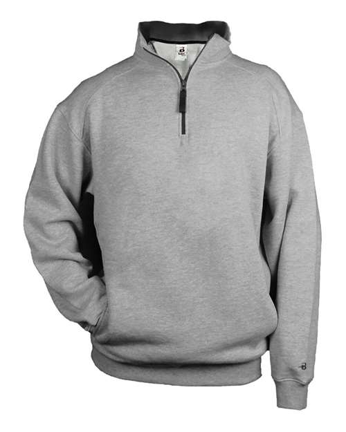 Quarter-Zip Fleece Pullover | USA Decoration