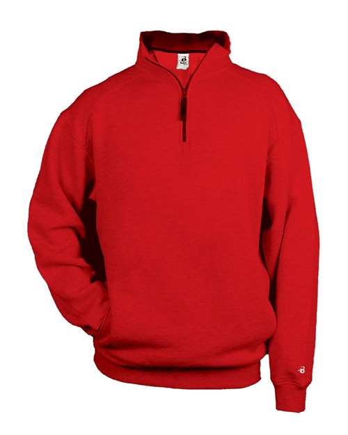 Quarter-Zip Fleece Pullover | USA Decoration