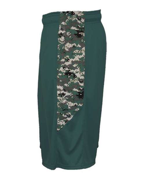 Digital Camo Panel Shorts | USA Decoration