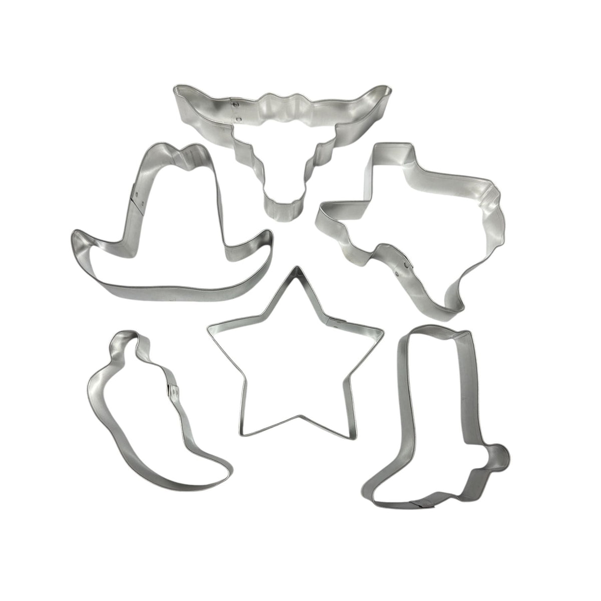 Texas Cookie Cutter 6 PC Set HS344