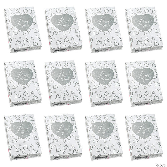 Love Wedding Playing Cards - 12 Pc. | USA Decoration®