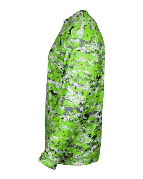 Youth Digital Camo Long Sleeve T-Shirt | USA Decoration