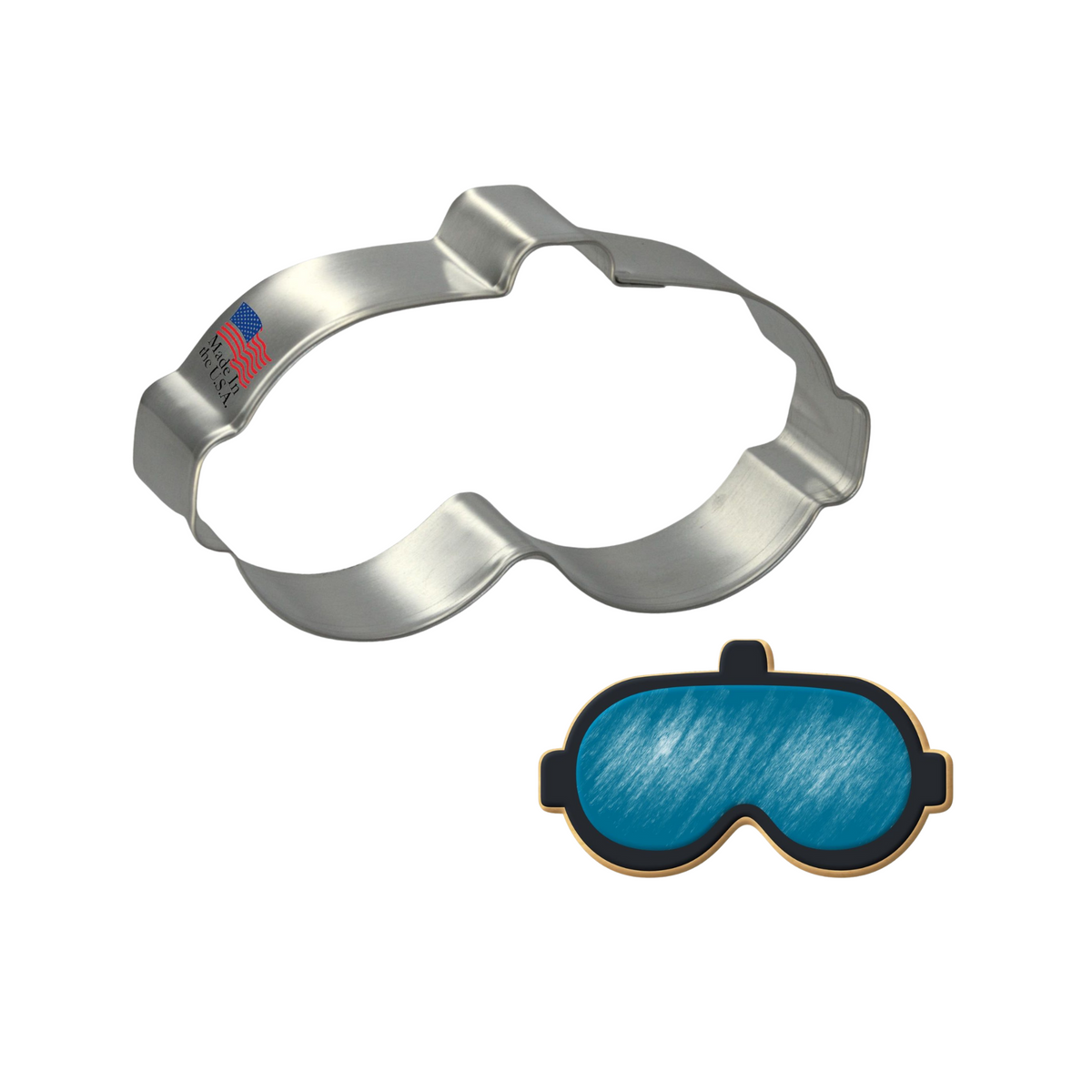 Virtual Reality and Scuba Goggles Cookie Cutter 4" B1019