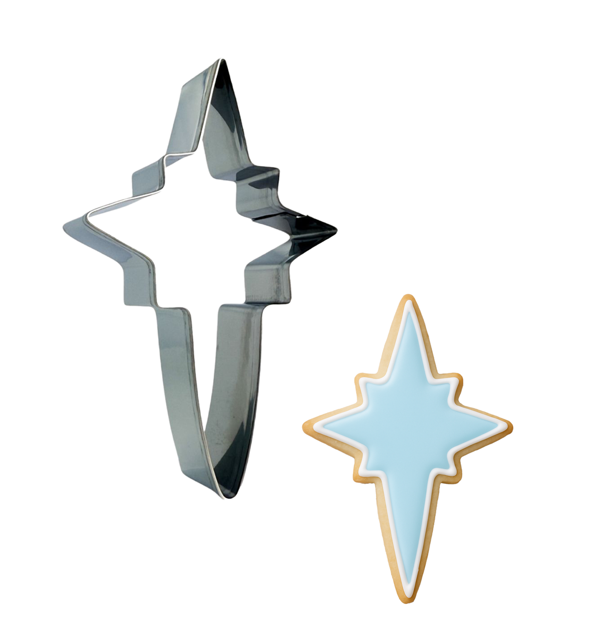 Star of the East 4" Metal Cookie Cutter B1758