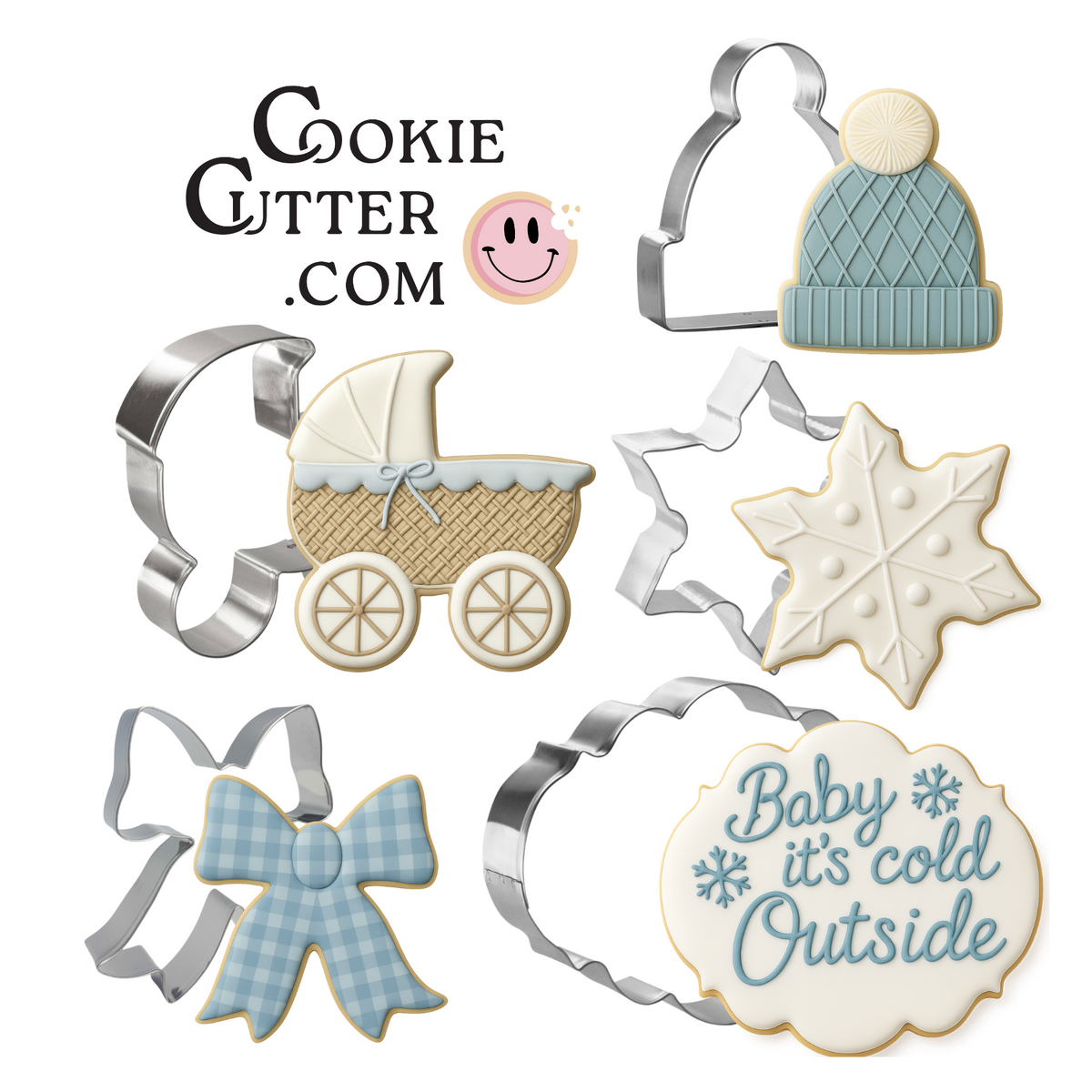 Baby It's Cold Outside Baby Shower 5 pc. Set HS0581