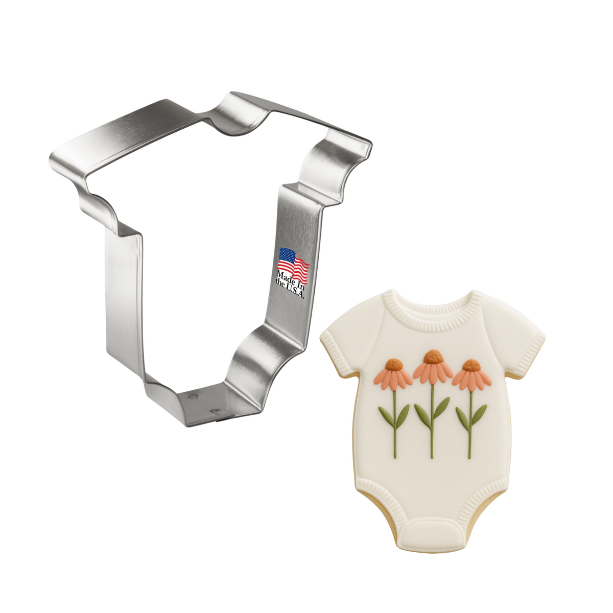 Baby Body Suit Cookie Cutter 4 in B1707