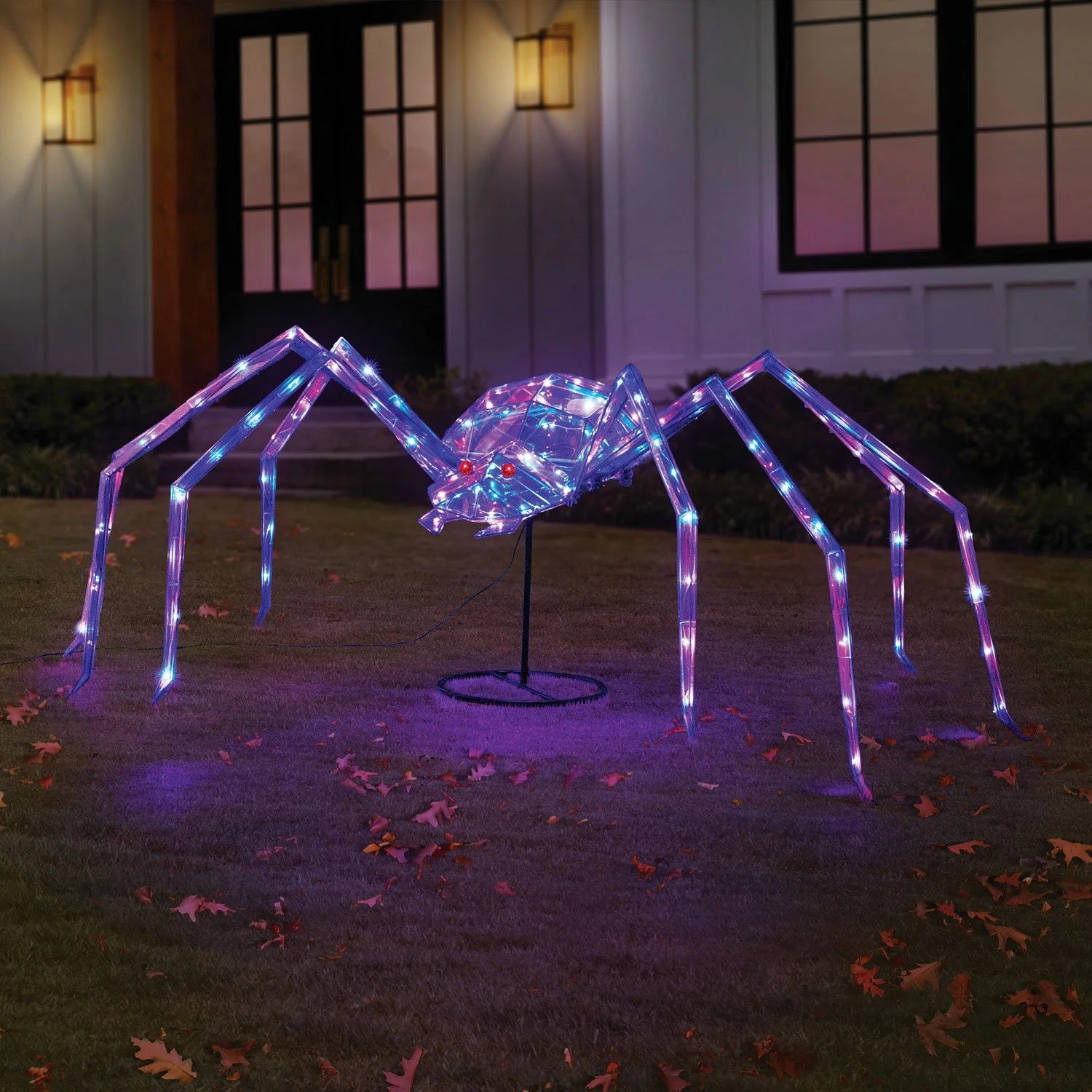 Member's Mark Pre-Lit Prismatic Spider - Halloween