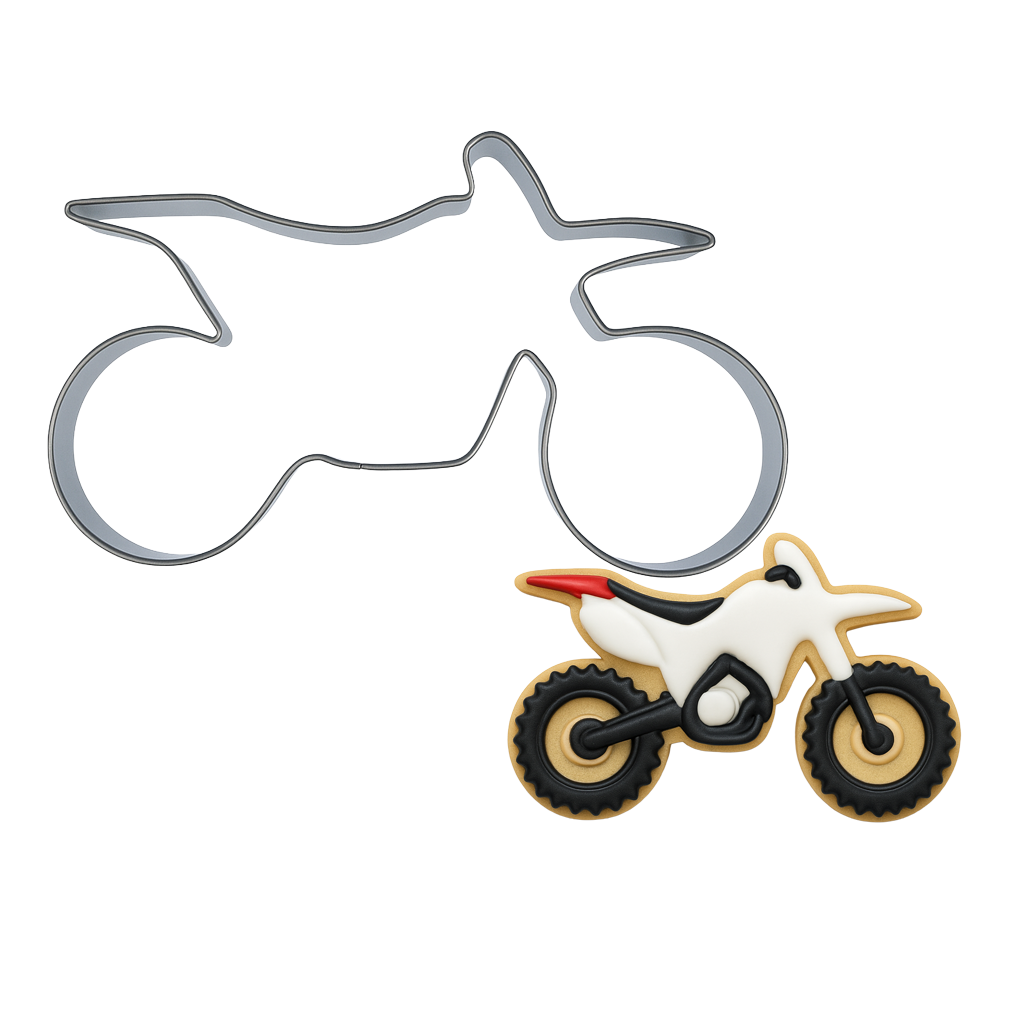 Dirtbike Cookie Cutter 4 in B1780