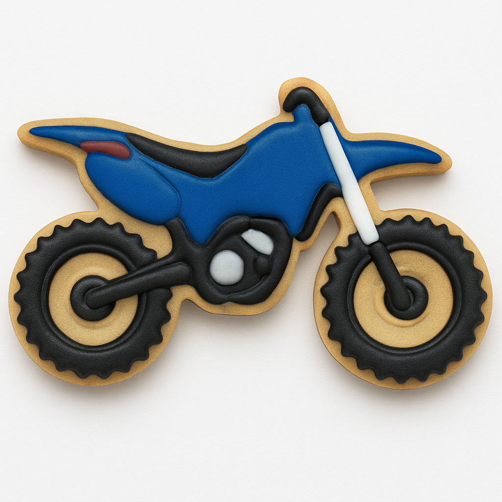 Dirtbike Cookie Cutter 4 in B1780