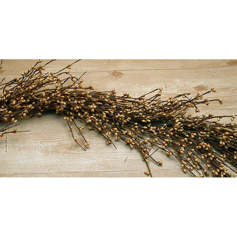 4 ft Artificial Christmas Garland wrapped around a staircase banister