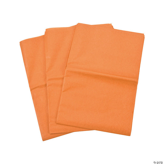 60 Sheet(s): Bulk 60 Pc. Orange Tissue Paper Sheets | USA Decoration®