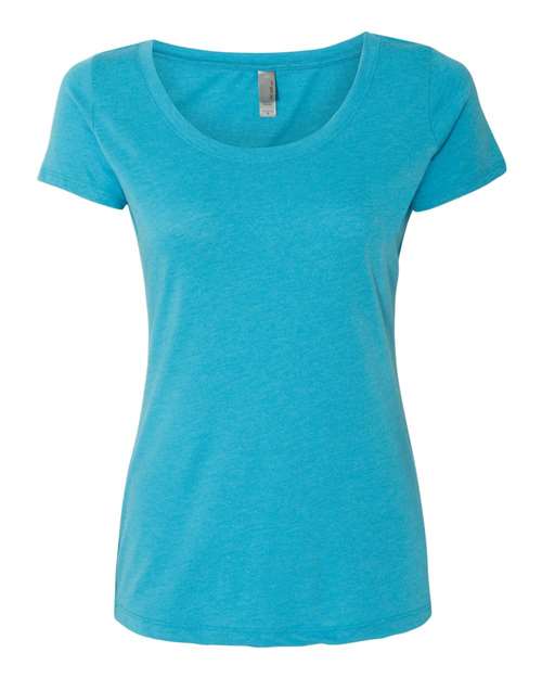 Women’s Triblend Scoop Neck T-Shirt | USA Decoration