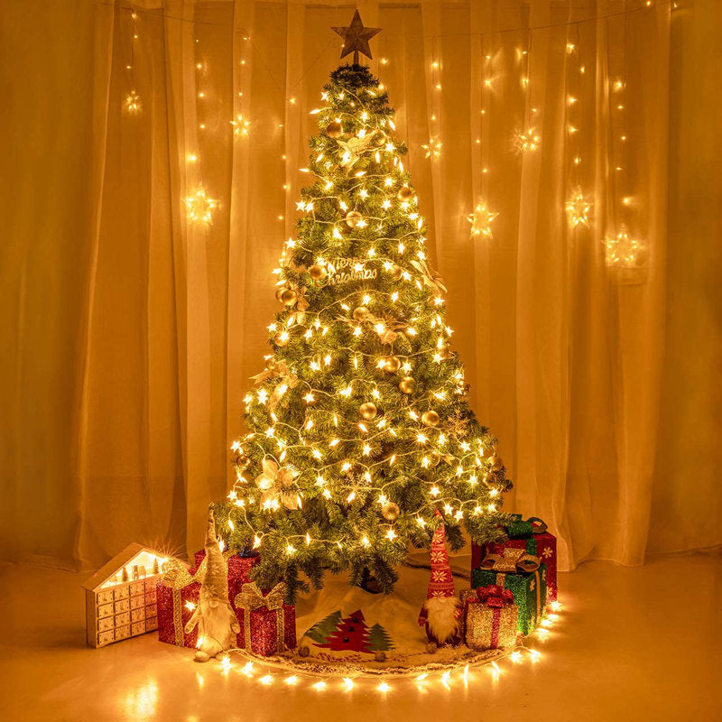 49‘ 100 LED Star String Lights
