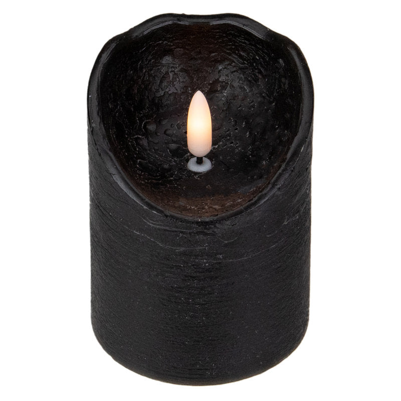 4" LED Flameless Battery Operated Wax Candle