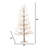 4' Electric Snowy Artificial Lighted Tree