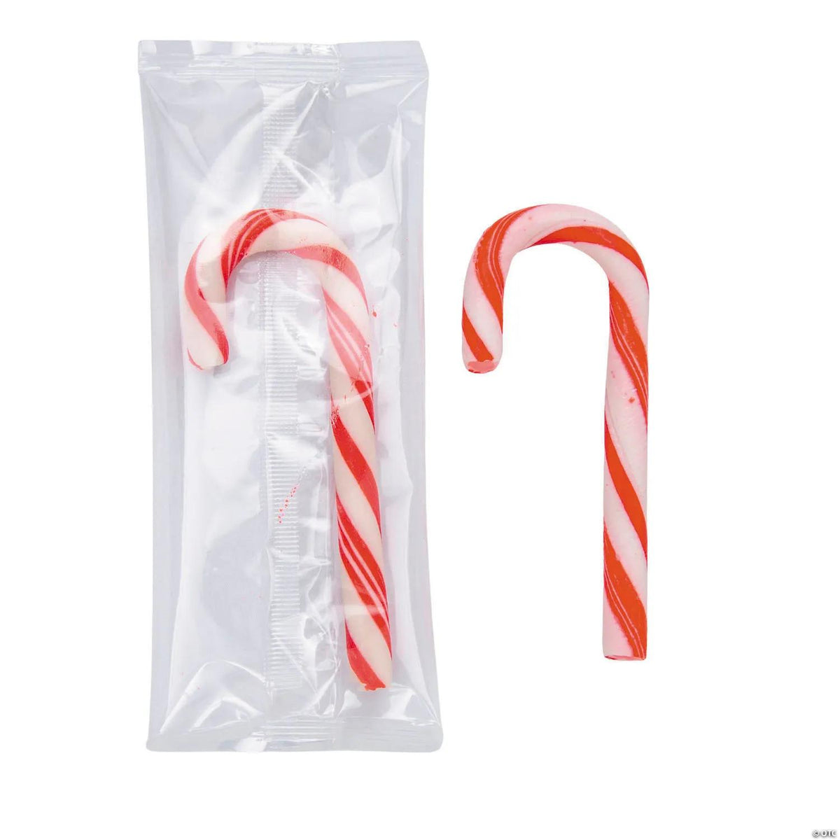4" 8.5 oz. Classic Striped Peppermint Candy Canes - 24 Pc.