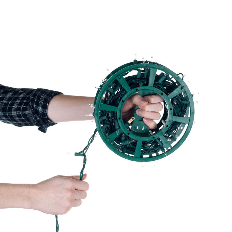 4 Extension Cord Reels with Bag - Holds 1 to 2 Cords or Christmas Light Strands Each for Organization and Tidy Storage by Stalwart