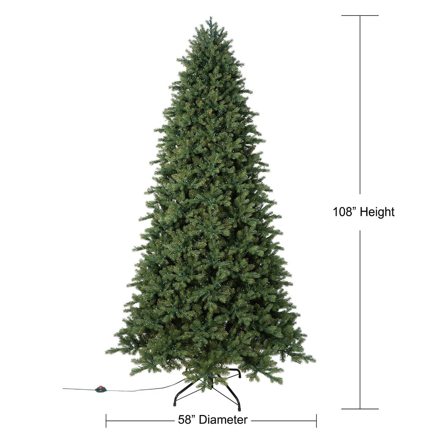 Member's Mark 9' Norway Fir Pre-Lit Christmas Tree | USA Decoration®