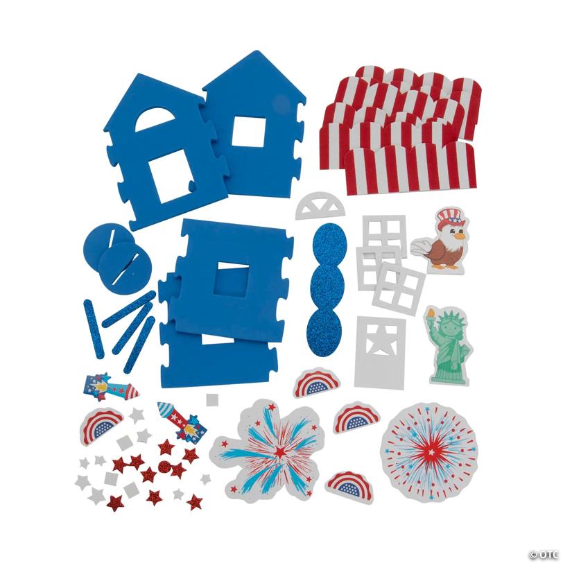 4th of July Cottage Craft Kit - Makes 12