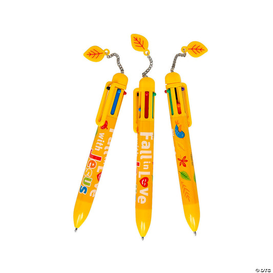 Per Dozen: Religious Fall in Love with Jesus Shuttle Pens - 12 Pc. | USA Decoration®