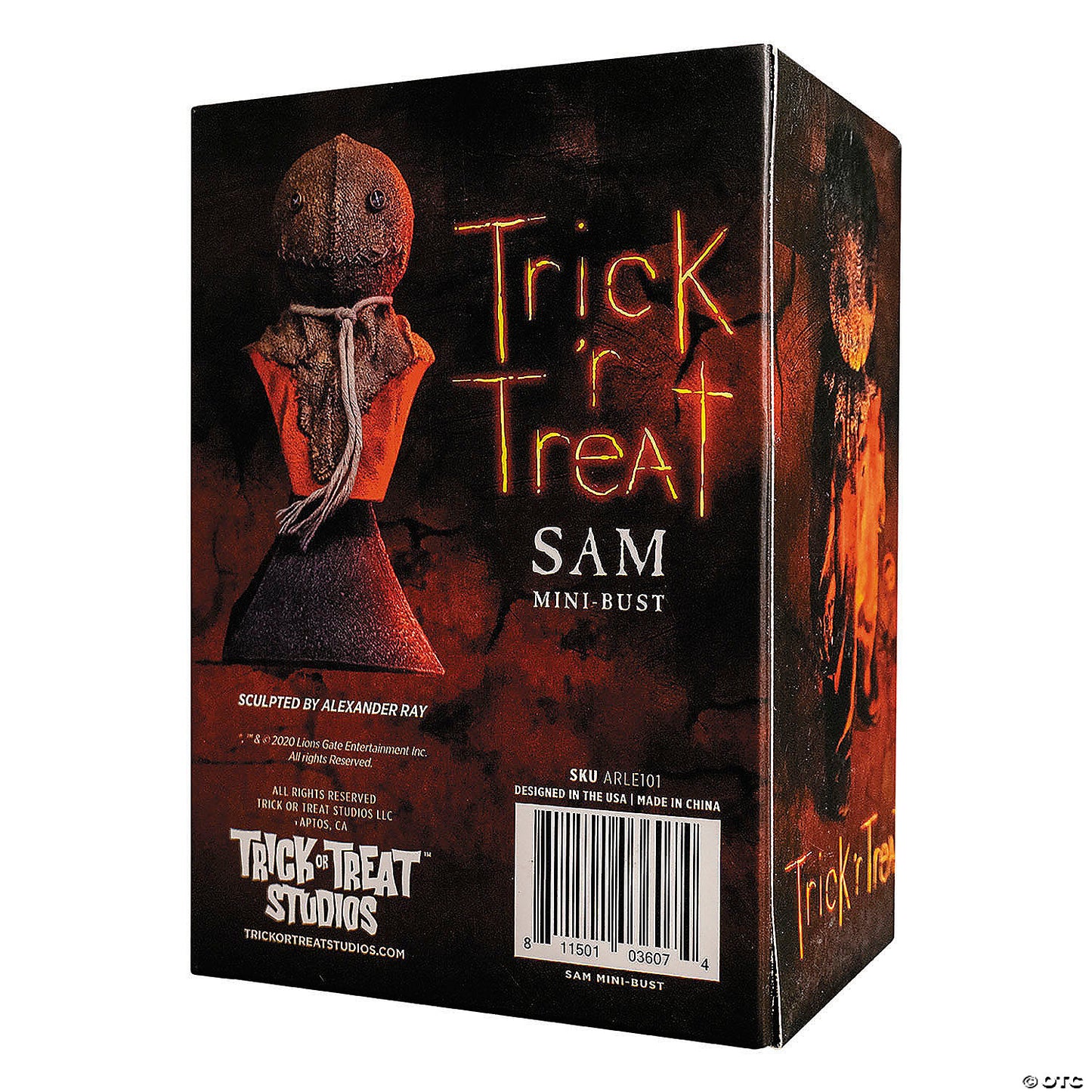 5 1/4" Trick ’r Treat™ Sam Miniature Bust Decoration | USA Decoration®