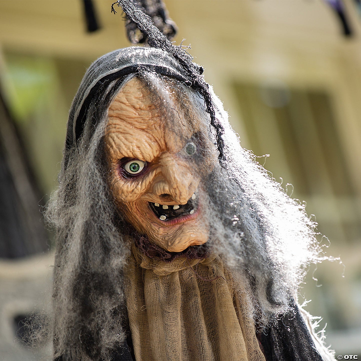 5 Ft. Animated Standing Witch Halloween Decoration | USA Decoration®