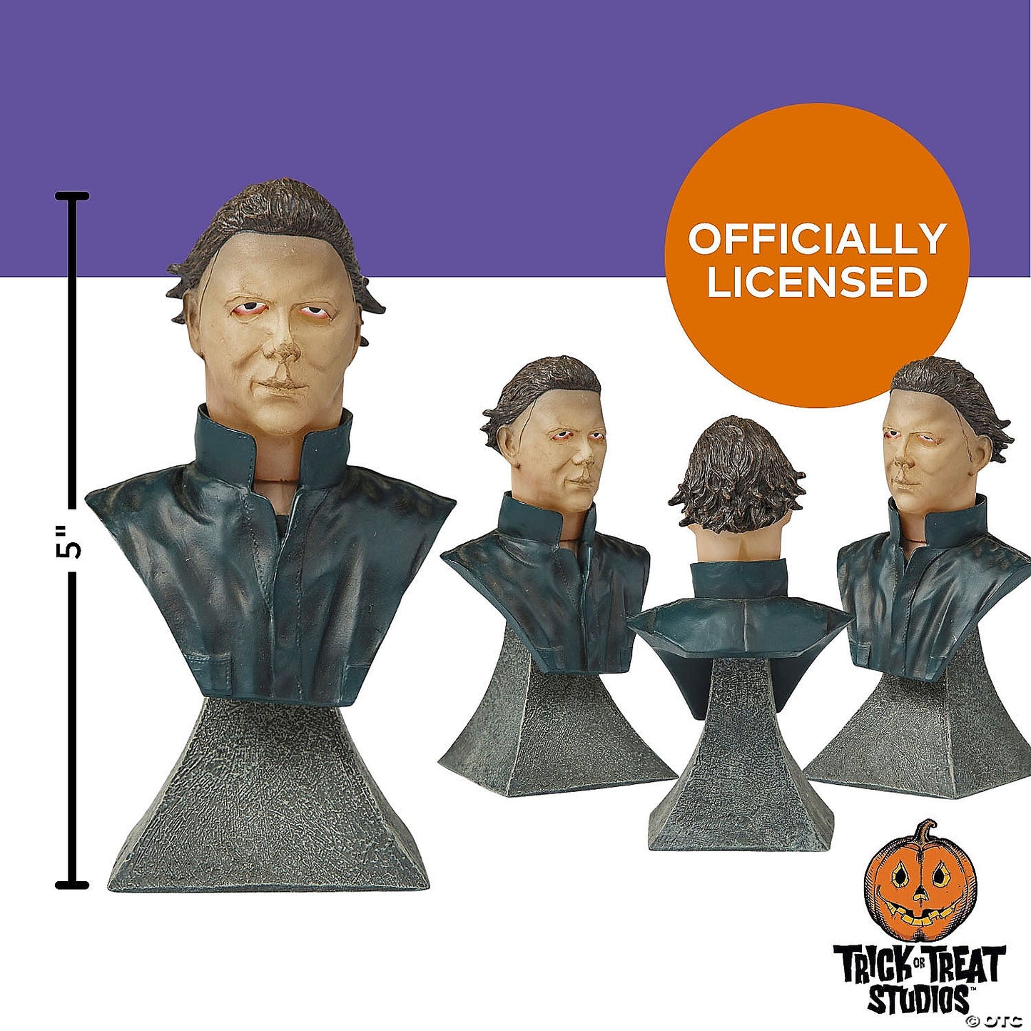 5" Halloween II™ (1981) Michael Myers Collectible Mini Bust Decoration | USA Decoration®