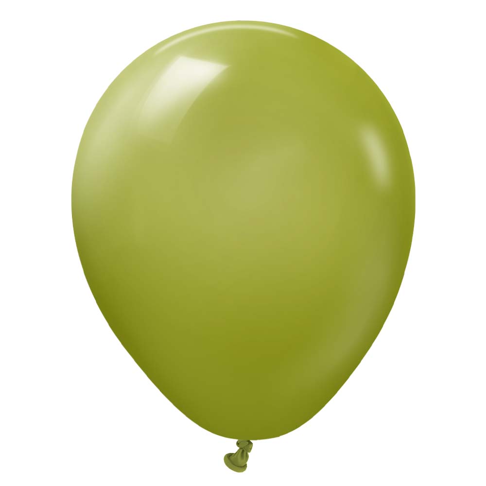 Latex Balloons 5 Inch Kalisan Retro Olive
