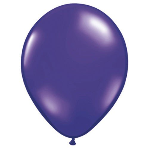 Latex Balloons 5 Inch Qualatex Quartz Purple