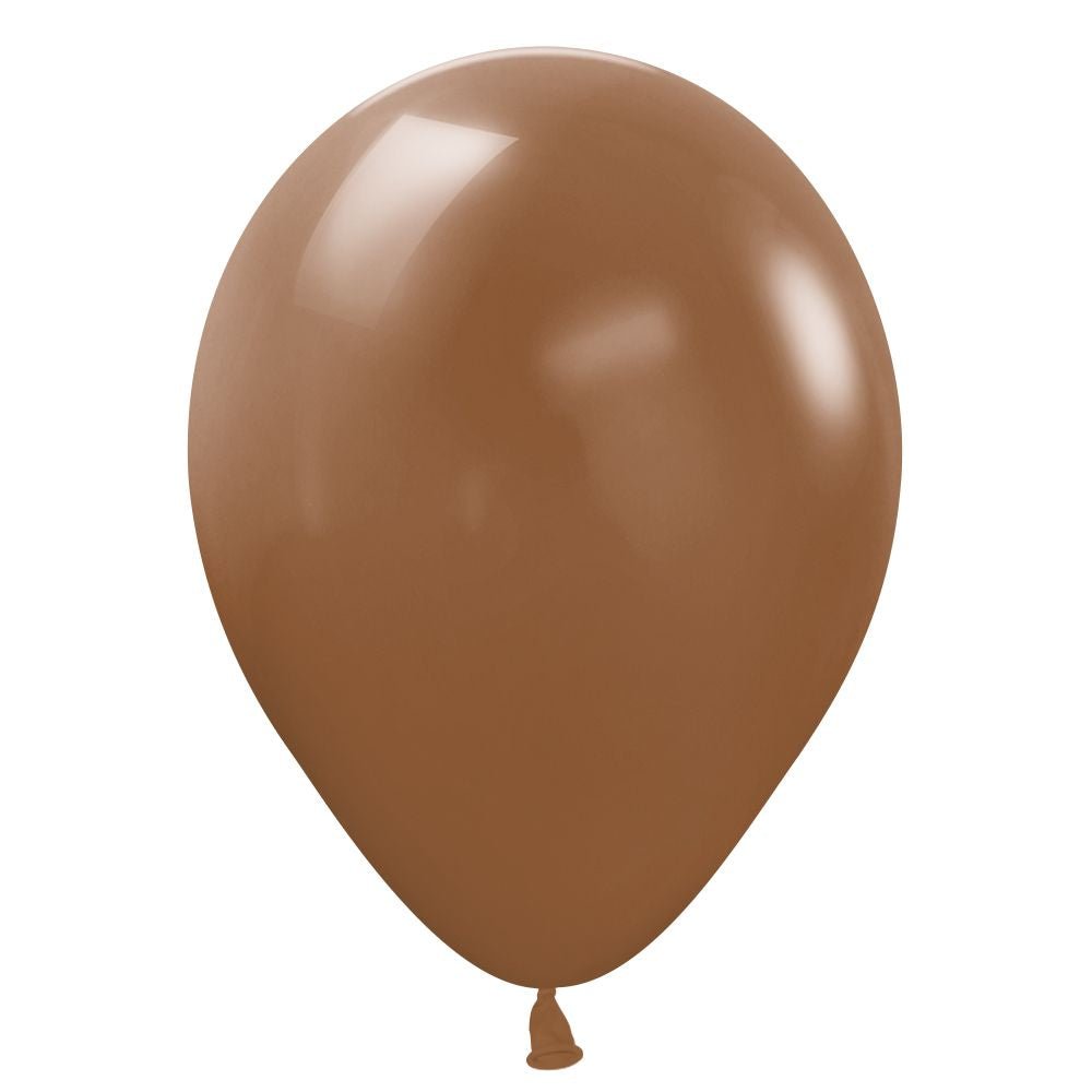 Latex Balloons 5 Inch Sempertex Deluxe Coffee