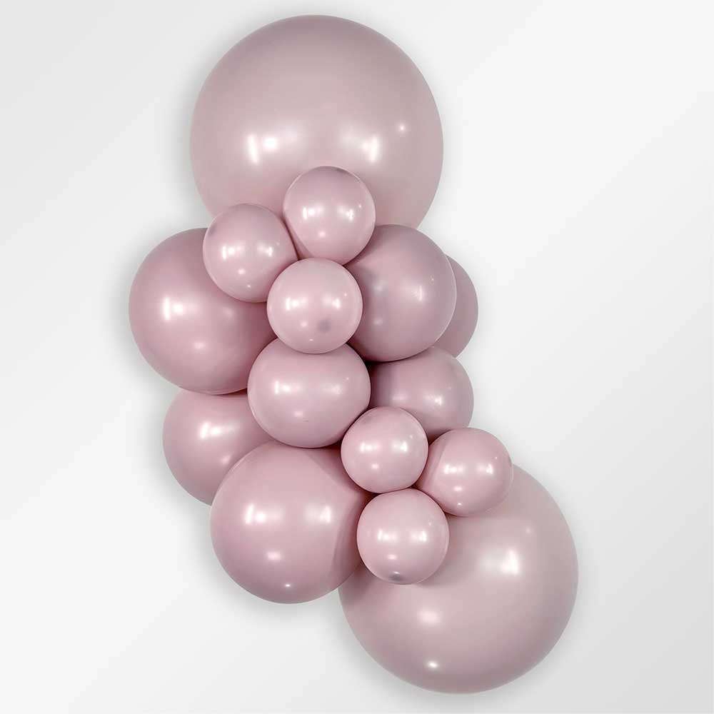 Latex Balloons 5 Inch Pastel Dusk Rose