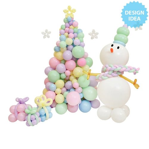 Latex Balloons 5 Inch Pastel Matte Assorted