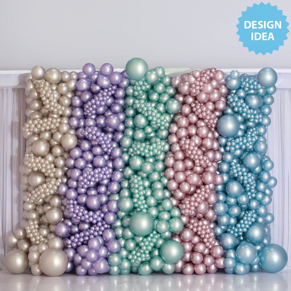 Latex Balloons 5 Inch Sempertex Silk Cool Mint Green