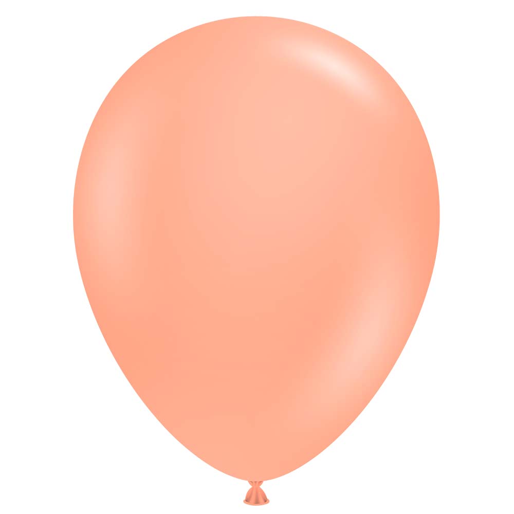 Latex Balloons 5 Inch TUFTEX Cheeky Peach