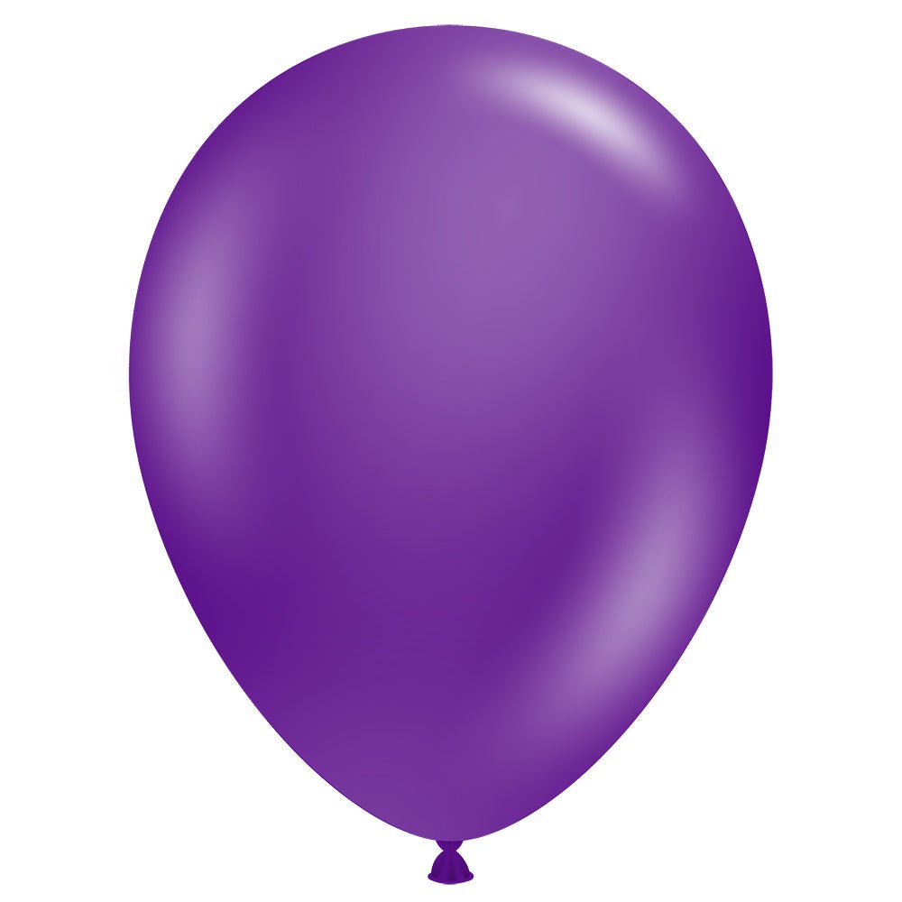 Latex Balloons 5 Inch TUFTEX Plum Purple