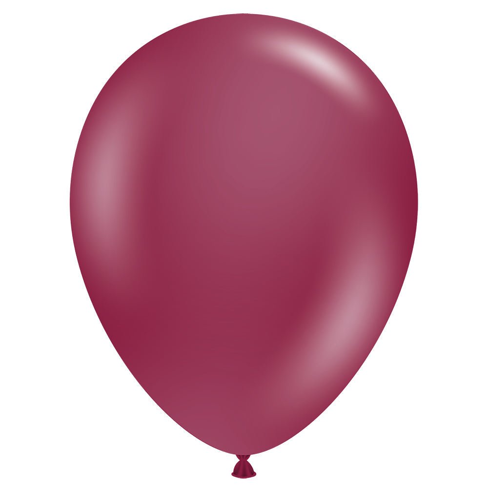 Latex Balloons 5 Inch TUFTEX Sangria