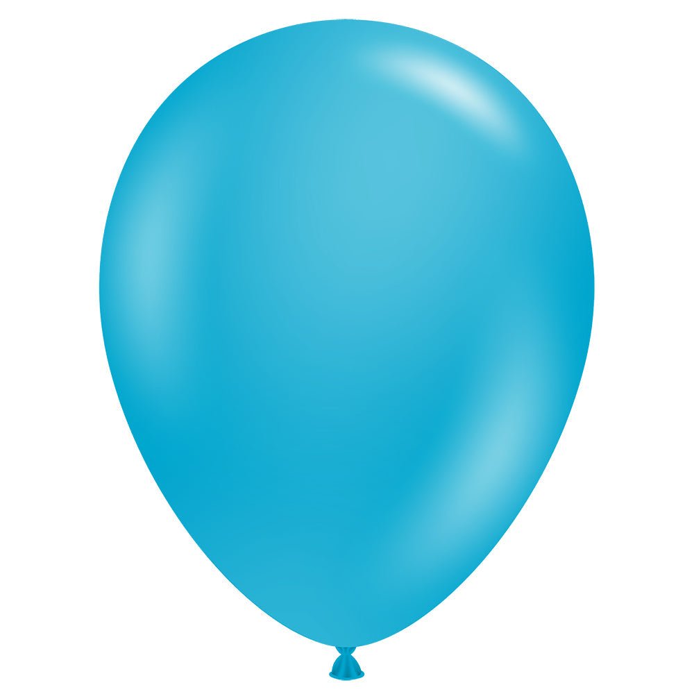 Latex Balloons 5 Inch TUFTEX Turquoise