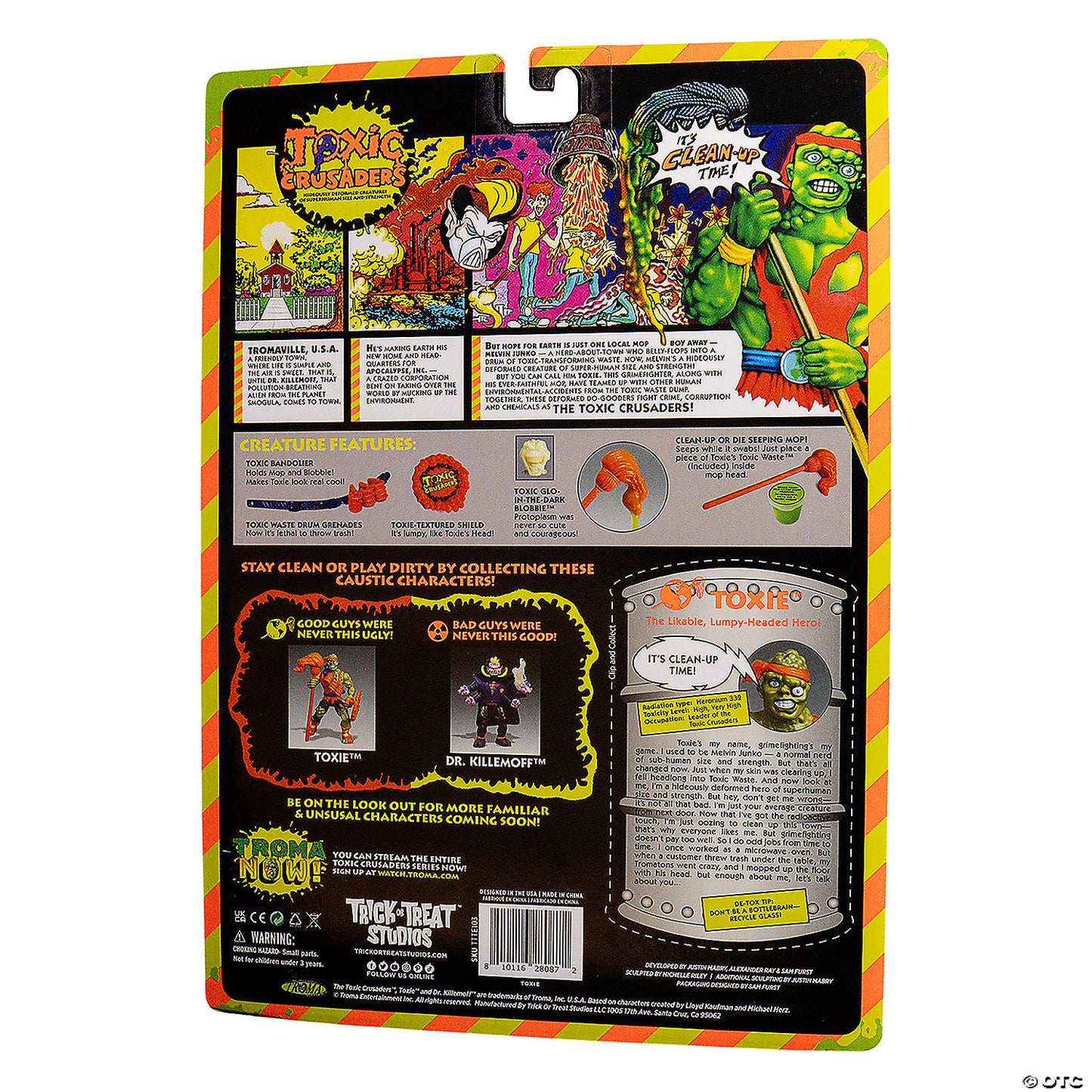 5" Toxic Crusaders™ Toxie Action Figure | USA Decoration®