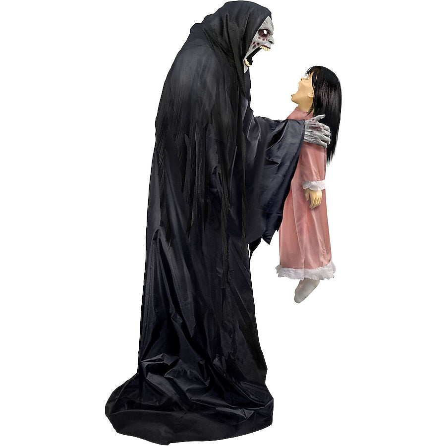 Haunted Hill Farm 6-ft Lighted Animatronic Soul Sucke | USA Decoration