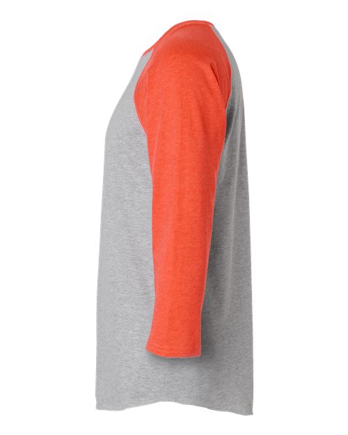 Baseball Fine Jersey Three-Quarter Sleeve Tee | USA Decoration