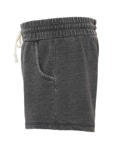 Women’s Enzyme-Washed Rally Shorts | USA Decoration