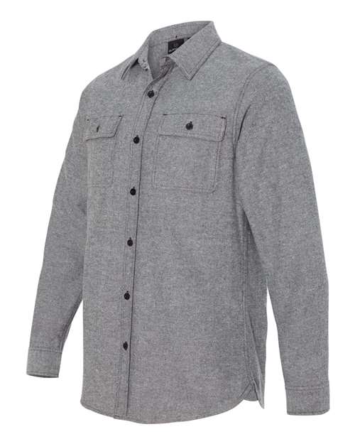 Solid Flannel Shirt | USA Decoration