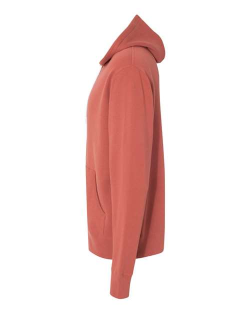 Lightweight Full-Zip Hooded Sweatshirt | USA Decoration