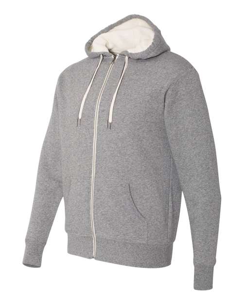 Sherpa-Lined Hooded Sweatshirt | USA Decoration