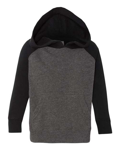 Toddler Special Blend Hooded Raglan Sweatshirt | USA Decoration