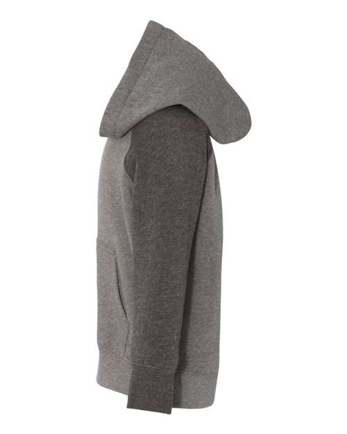 Toddler Special Blend Hooded Raglan Sweatshirt | USA Decoration