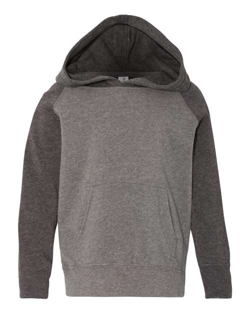 Toddler Special Blend Hooded Raglan Sweatshirt | USA Decoration