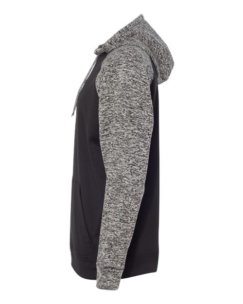 Colorblocked Cosmic Fleece Hooded Sweatshirt | USA Decoration