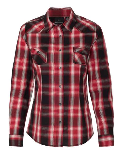 Women's Convertible Sleeve Western Shirt | USA Decoration