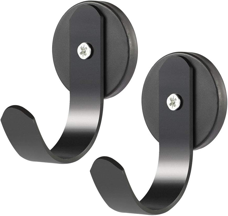 Picowe 2 Pack Magnetic Wreath Hanger Wreath Holder Wreath Hanger Hook for Metal Front Door for Christmas Decorations